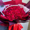 【倾心】33朵精品红玫瑰高端花束 商品缩略图2