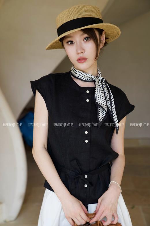 【门店同款】夏季自然-麻料坎肩上衣 153463516 商品图8