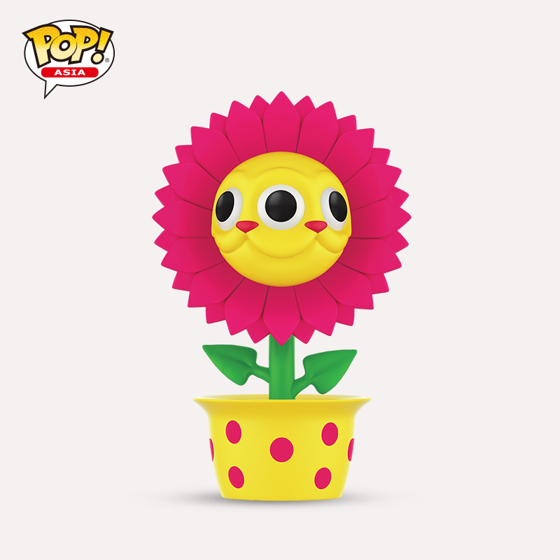 Funko POP! Asia 亚洲系列 Ron English 太阳花手办公仔摆件 68024