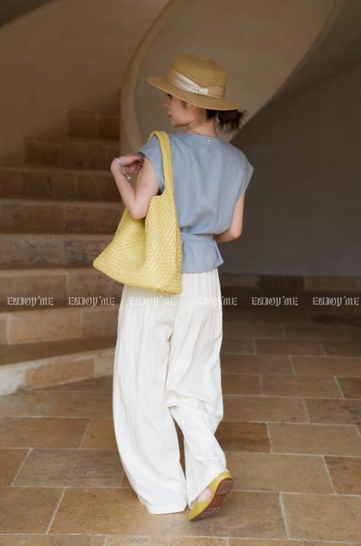 【门店同款】夏季自然-麻料坎肩上衣 153463516 商品图2