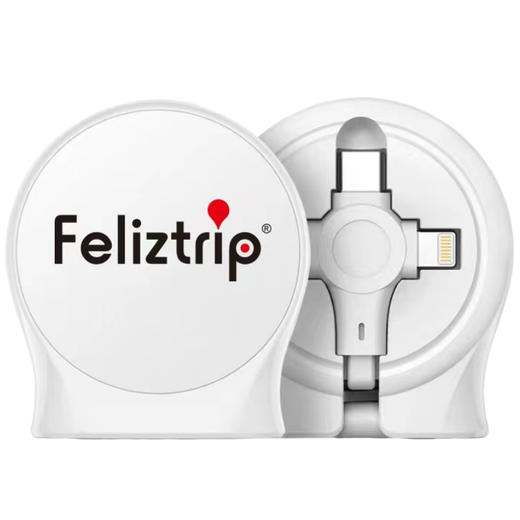 Feliztrip斐利斯 伸缩充电线数据线苹果华为安卓接口三合一带快充1米长度 TR-C02 商品图7