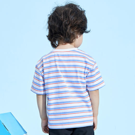 411-童圆领短袖针织衫 商品图2