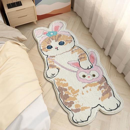 卡通猫咪仿羊绒宠物垫睡垫 坐垫 柔软舒适40*60cm 商品图8