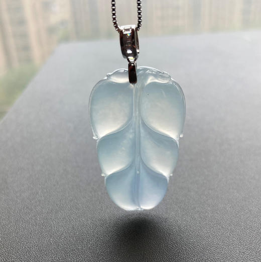 冰种厚庄翡翠大叶子 商品图7