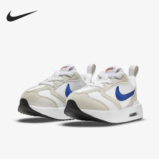 耐克-鞋袜类（冬）E1鞋婴童AIR MAX DAWN BT黑/铬黄绿白 商品图0