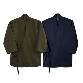 MOUTAINFEVER高山热 泡泡纱材质磁扣宽松道袍