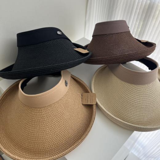 可折叠卷边软草帽送赵丽颖同款冰袖！ 商品图2