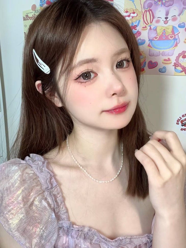 VokiVoki美瞳 年抛隐形眼镜 芋泥泥 14.5mm 1副/2片 左右度数可不同-VVCON美瞳网13