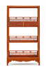 红桥红  家具严选  缅甸花梨（大果紫檀）【178 上博复刻品字栏杆 书架】 商品缩略图2