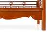 红桥红  家具严选  缅甸花梨（大果紫檀）【178 上博复刻品字栏杆 书架】 商品缩略图8