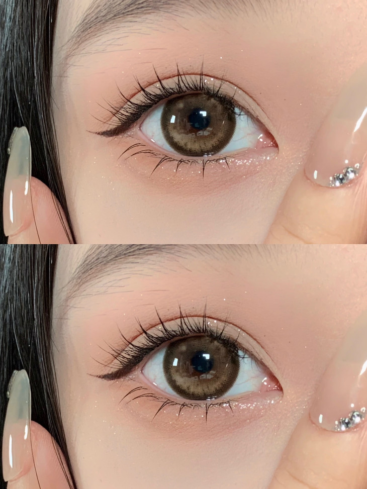 VokiVoki美瞳 年抛隐形眼镜 起司球 14.5mm 1副/2片 左右度数可不同-VVCON美瞳网7