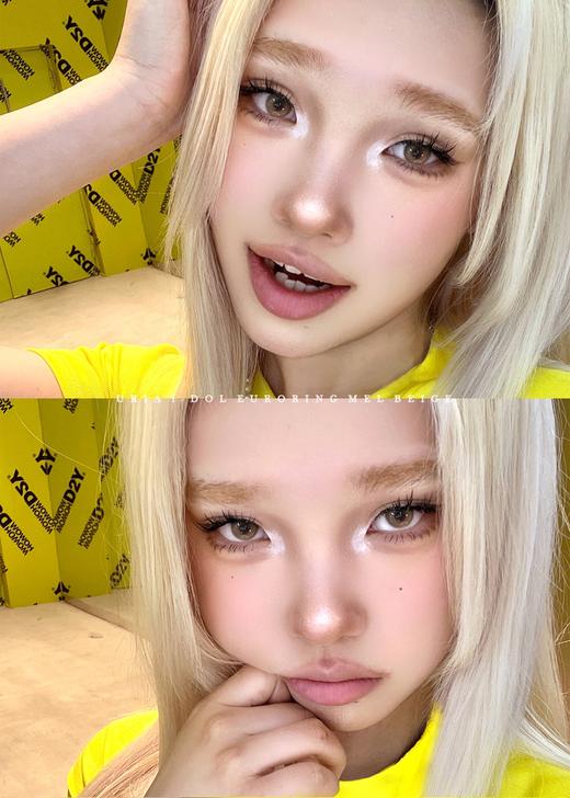 idol 日抛 柔米棕 直径14.0mm着色13.0mm 商品图2