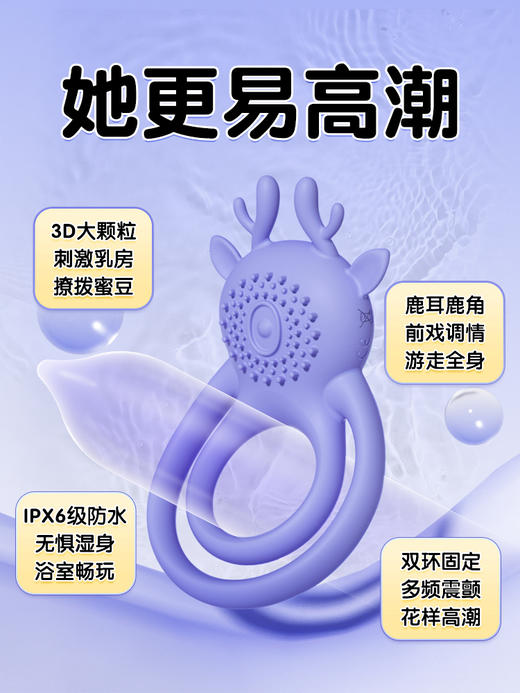 jissbon/杰士邦小驼鹿锁精环 商品图2