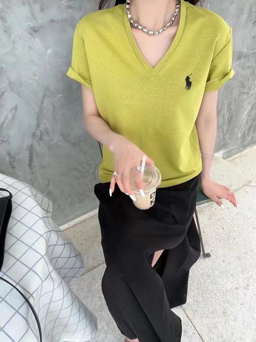 女V领绣小标8059 商品图4