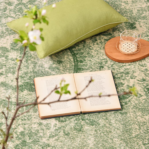 中世纪复古系列地毯新西兰羊毛地毯茶几客厅防滑地垫 商品图1