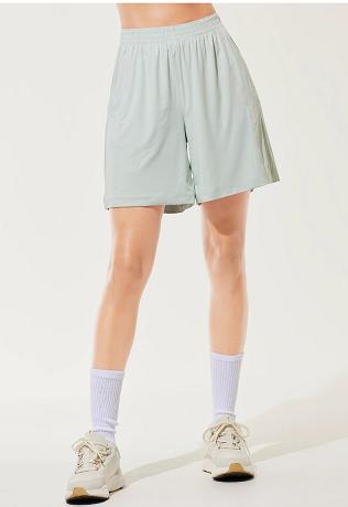 爱慕运动外穿女夏季薄款纯色插兜休闲居家短裤AS151R61 商品图0