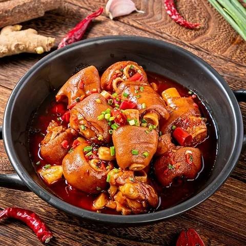 500g 脆皮羊蹄羊脚干锅椒盐 【1C3下-6A】【厨家亲】 商品图2