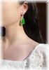3291406，高冰帝王绿无事牌耳坠。具体价格微信咨询 商品缩略图4