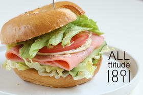 “普通滴"火腿鸡蛋三明治