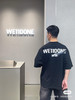 We11done23春夏超大版型有机棉logo印花T恤 商品缩略图3