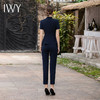 IWY/藏青色西装套装女夏季高端正式场合职业装气质面试正装售楼部工作服CP1818 商品缩略图4