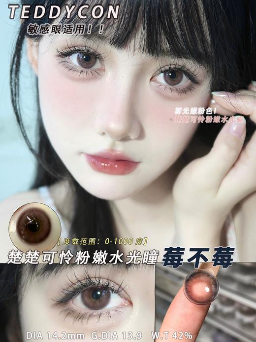 TeddyCon 莓不莓/芒不芒 非离子（月抛型） 商品图0