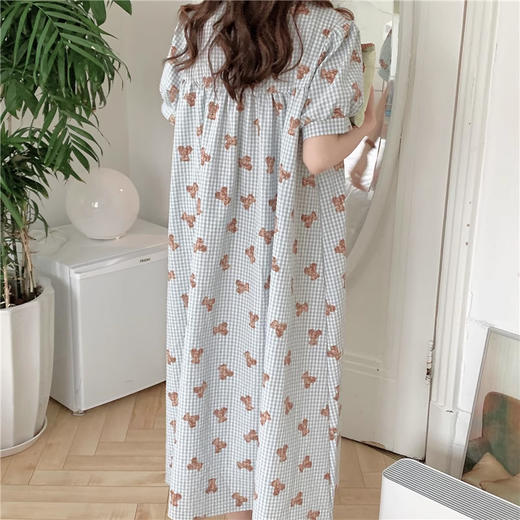 裁缝学苑AS69睡衣纸样女夏季短袖裙子睡裙家居服做衣服的打板样板 商品图2