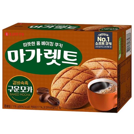 乐天烤饼干摩卡176g롯데 마가렛트 구운모카 商品图0