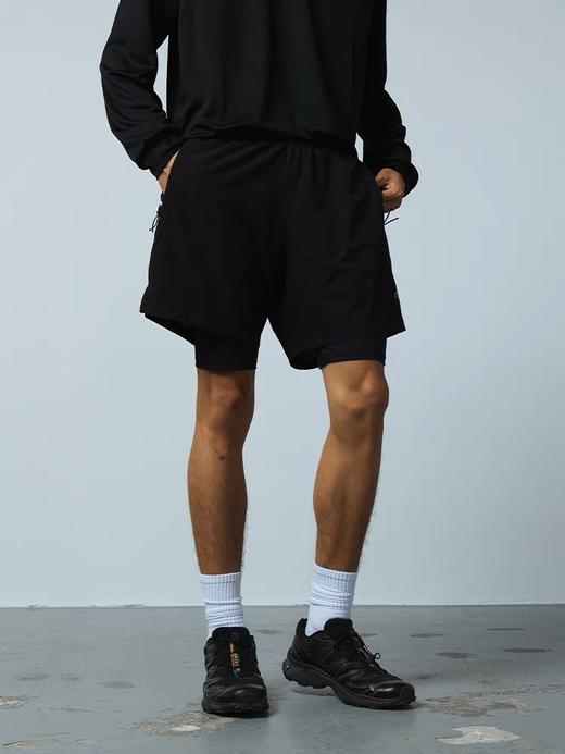 MOUTAINFEVER高山热 隐形拉链假两件速干短裤 商品图3