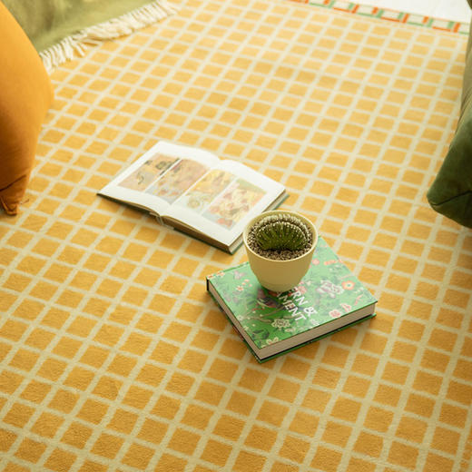 马赛克系列地毯新西兰羊毛地毯茶几客厅防滑地垫 商品图3