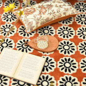 太阳花系列地毯新西兰羊毛地毯茶几客厅防滑地垫