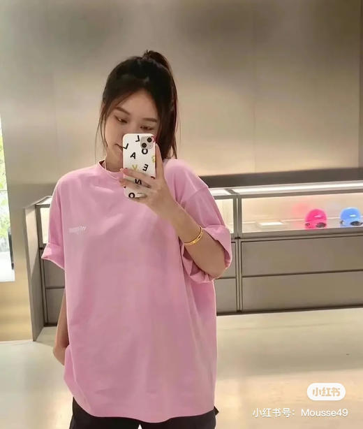 We11done23春夏超大版型有机棉logo印花T恤 商品图2