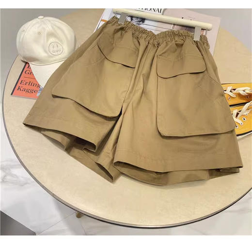 裁缝学苑AS75 大码工装短裤纸样女装裤子做衣服阔腿裤打版裁剪板 商品图2
