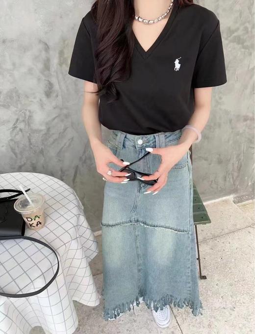 女V领绣小标8059 商品图5