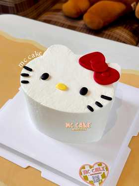 KT猫脸 异形蛋糕