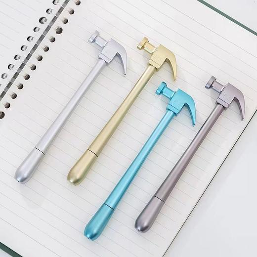 冷门小玩意锤子笔搞怪有趣仿真简约速干沙雕文具0.5签字笔初高中 商品图7