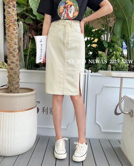 女牛仔半身裙0458 商品图1