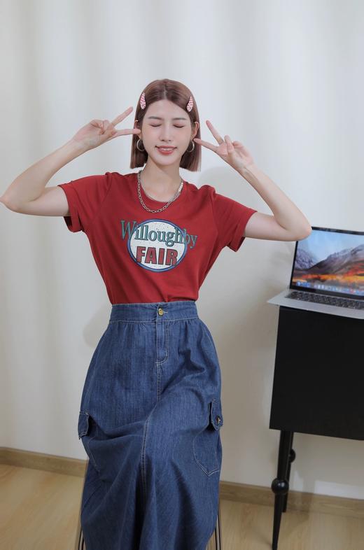 女印字母图案T336090 商品图1