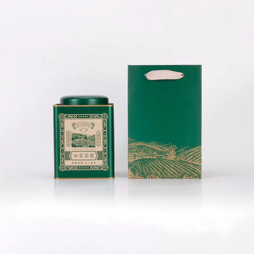 私家【通版•单罐•绿色】约装半斤/10元一套/一件30套 商品图0