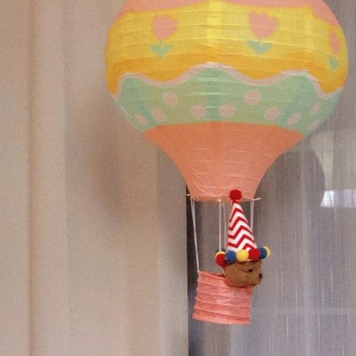 热气球装饰幼儿园元宵节国庆节走廊吊饰酒吧店装扮用品纸灯笼挂饰 商品图4