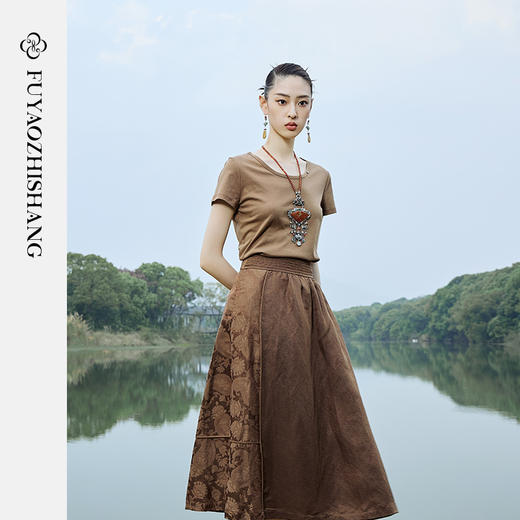 IWY/扶摇系列 夏季舒适柔软圆领T恤23FYB120 商品图3