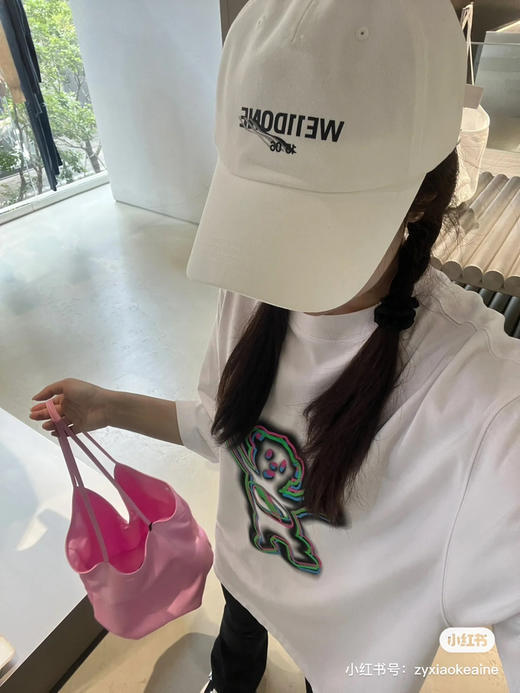 We11done23春夏超大版型有机棉幻彩泰迪小熊印花T恤 商品图3