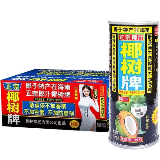 245ml*12椰树椰汁 商品图0