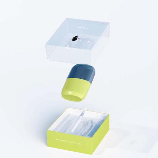 米娅便携手绘水彩18色  颜色随机发（包邮） 商品图4