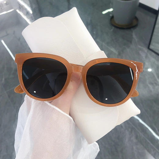 【许红豆同款茶色墨镜】明星同款燕麦色太阳镜，缔造街拍高极感。女神必备单品FXQ 商品图6