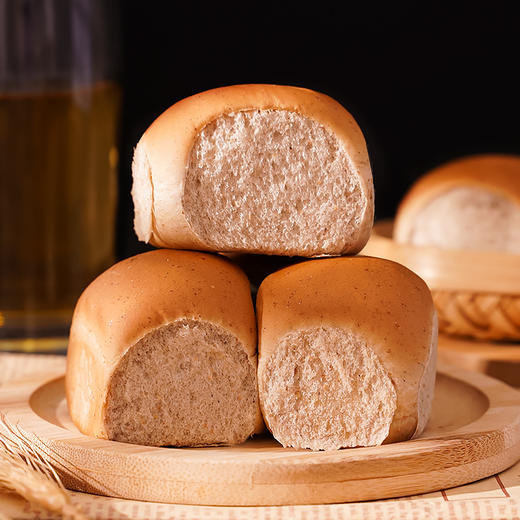 【充饥饱腹好选择！ 不单独添加蔗糖黑麦荞麦老面包】口感绵密松软柔韧，奶香四溢绽放舌尖，松软绵密很耐撕，浓浓的麦香口感细腻香醇，即食早餐代餐办公室零食 商品图1