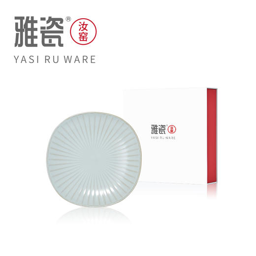 汝窑繁花碟 商品图5