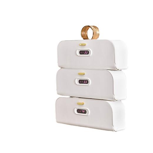 【免打孔收纳盒】衣柜侧挂内衣袜子组合收纳防尘盒 简易衣橱韩式多层整理盒 商品图4