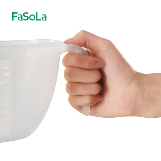 FaSoLa过滤量杯带刻度家用奶茶大容量过滤杯塑料打蛋烘焙 商品图9