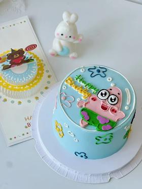 1027CAKE|  哆啦A梦手绘蛋糕
